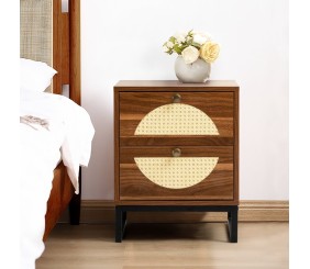 MAHIMART AND HANDICRAFTS Penelope 2 - Drawer Nightstand