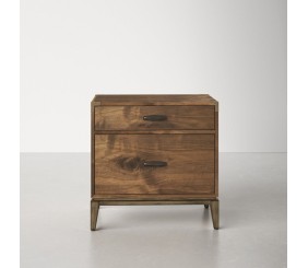 MAHIMART AND HANDICRAFTS Permelia 2 - Drawer Nightstand