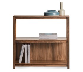 MAHIMART AND HANDICRAFTS Open Plan Small Low Bookcase