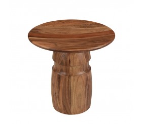 MAHIMART AND HANDICRAFTS Bednarz Solid Wood End Table