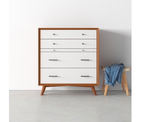 MAHIMART AND HANDICRAFTS Williams 4 Drawer Standard Dresser/Chest