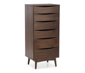 MAHIMART AND HANDICRAFTS Avalon 6 Drawer Solid Wood Standard Dresser/Chest