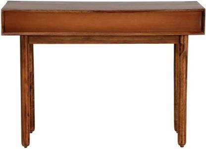 MAHIMART AND HANDICRAFTS solid wood study table Provincial Teak Solid Wood Study Table  (Free Standing, Finish Color - Provincial Teak, DIY(Do-It-Yourself))