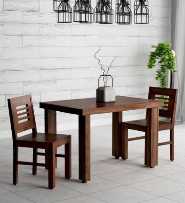 MAHIMART AND HANDICRAFTS Rosewood 2 Seater Dining Set Solid Wood 2 Seater Dining Set  (Finish Color -Provincial Teak, DIY(Do-It-Yourself))