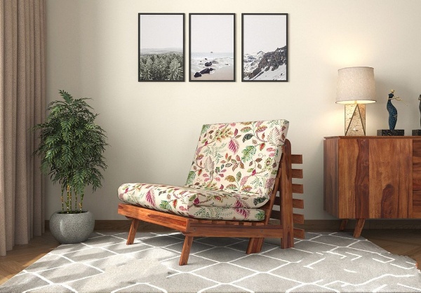 MAHIMART AND HANDICRAFTS Jovi Single Futon Bed