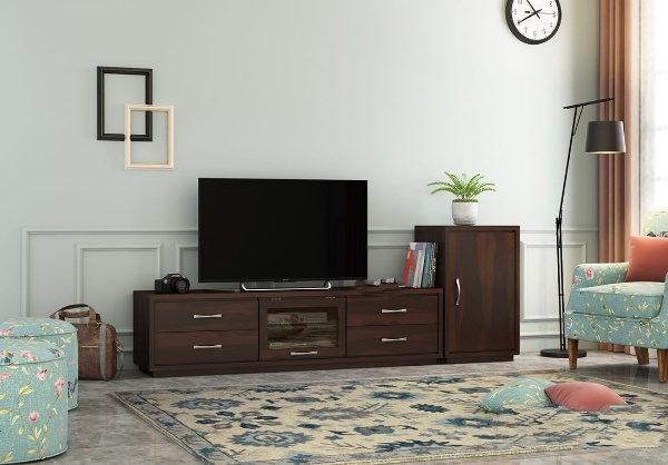 MAHIMART AND HANDICRAFTS Lenora Tv Unit