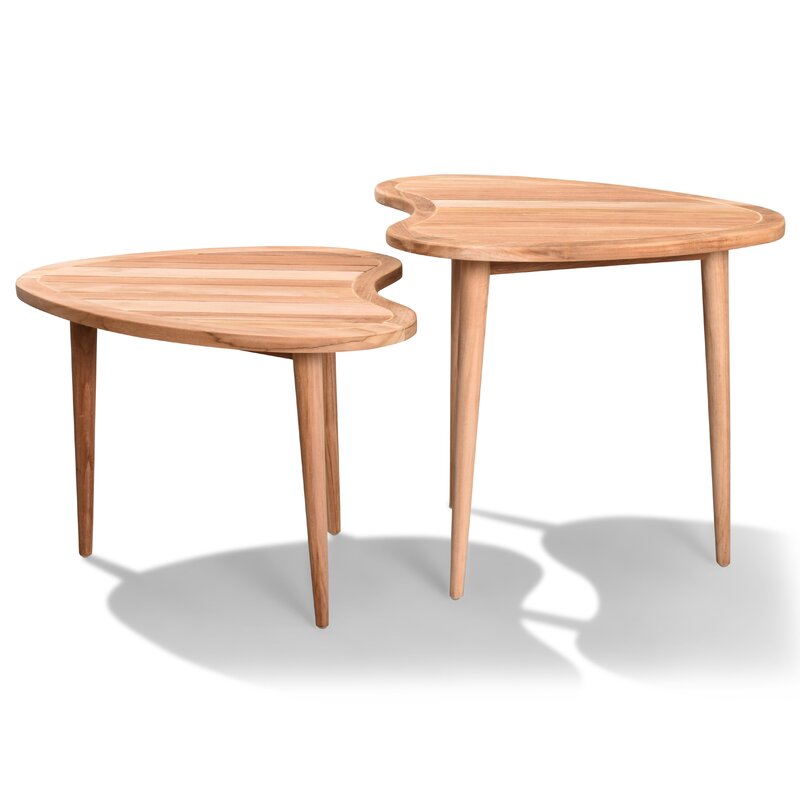 MAHIMART AND HANDICRAFTS Haag 2 Piece Nesting Tables