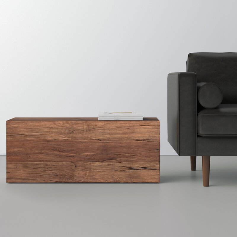 MAHIMART AND HANDICRAFTS Elliott Solid Wood End Table