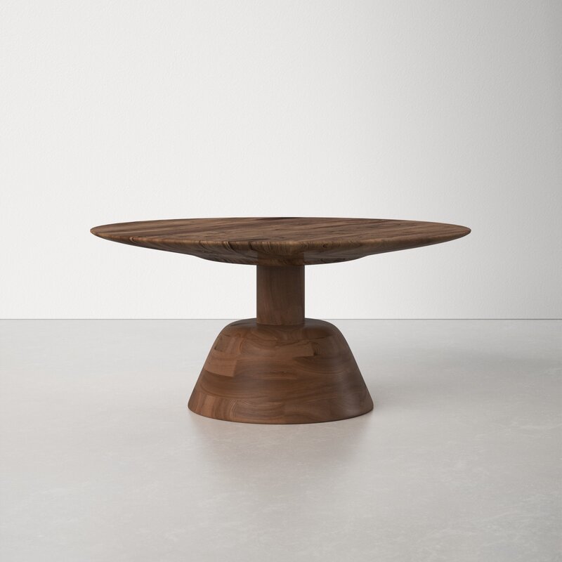 MAHIMART AND HANDICRAFTS Aletha Solid Wood Coffee Table