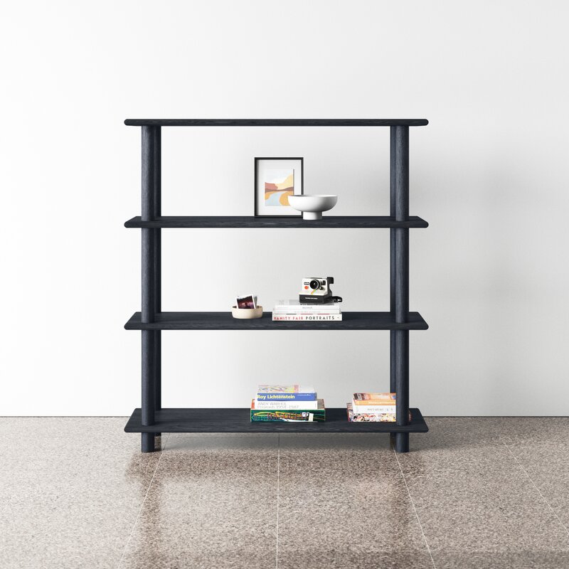 MAHIMART AND HANDICRAFTS Matera 63'' Solid Wood Etagere Bookcase