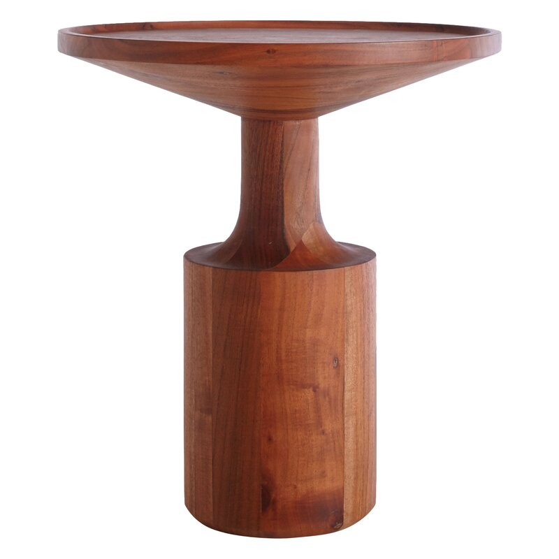 MAHIMART AND HANDICRAFTS Turn Tall End Table