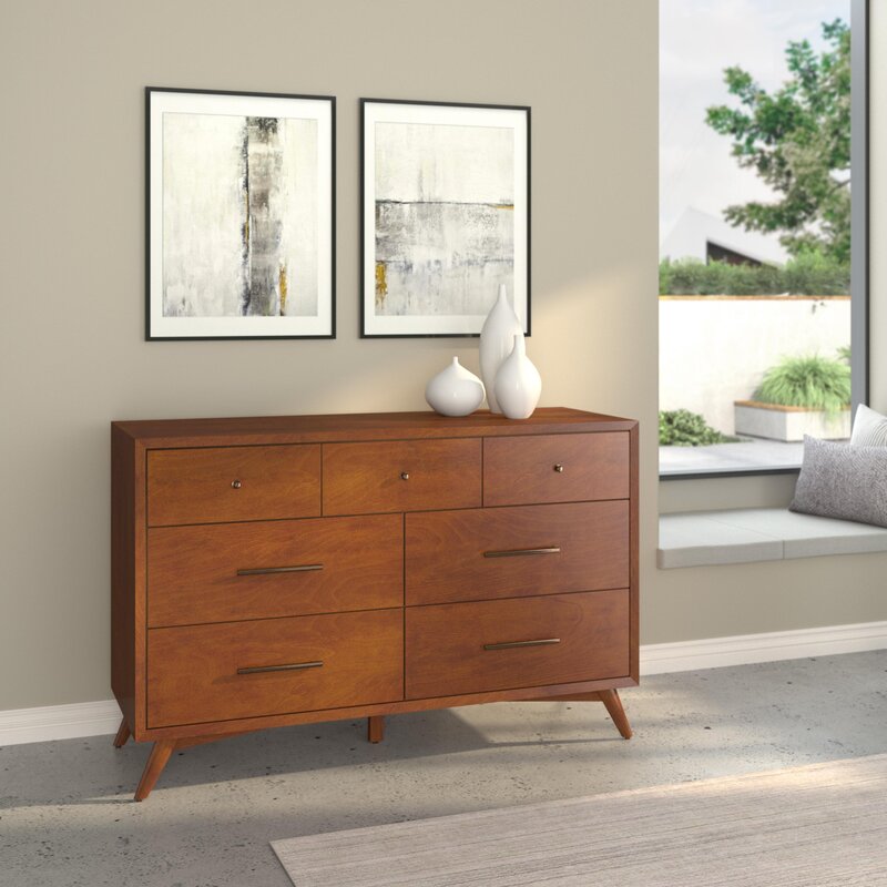 MAHIMART AND HANDICRAFTS Williams 7 Drawer