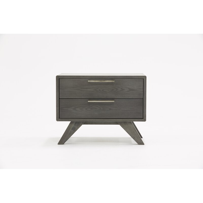 MAHIMART AND HANDICRAFTS Glow 2 - Drawer Nightstand