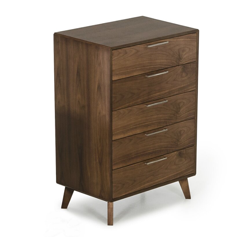 MAHIMART AND HANDICRAFTS Glow 5 Drawer Standard Dresser/Chest