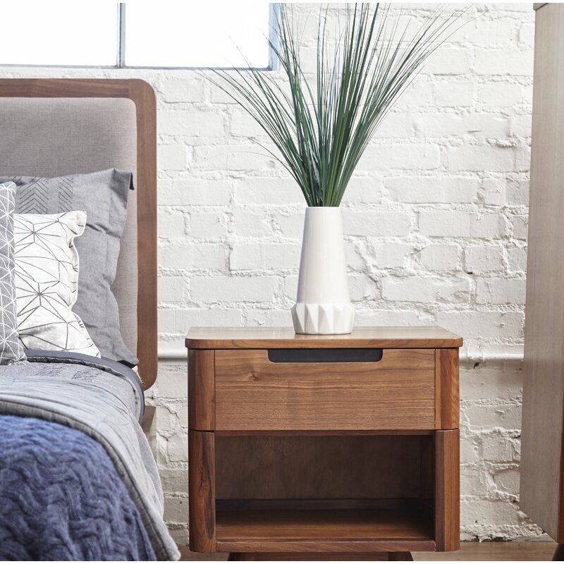 MAHIMART AND HANDICRAFTS Dalia 1 - Drawer Nightstand