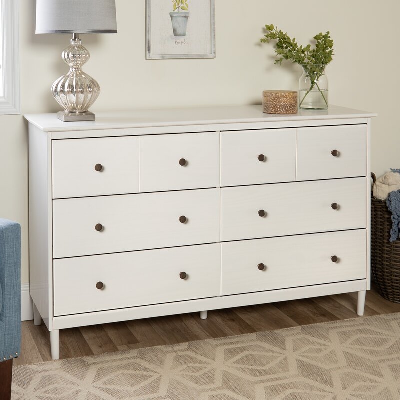 MAHIMART AND HANDICRAFTS Lafever 6 Drawer