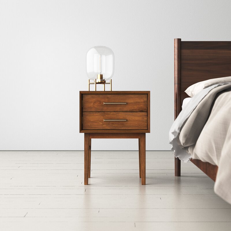 MAHIMART AND HANDICRAFTS Larsen 2 - Drawer Nightstand