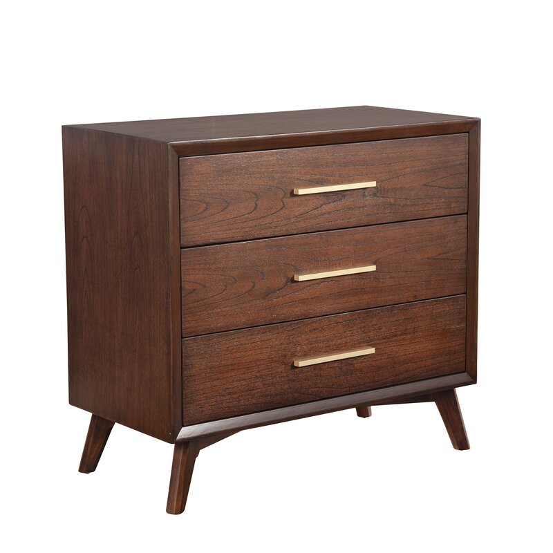 MAHIMART AND HANDICRAFTS Capricorn 3 - Drawer Nightstand