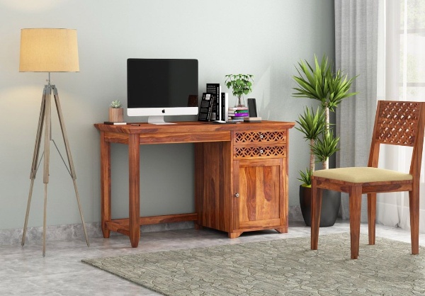 MAHIMART AND HANDICRAFTS Cambrey Office Table