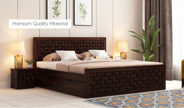 MAHIMART AND HANDICRAFTS Howler Bed With Side Storage