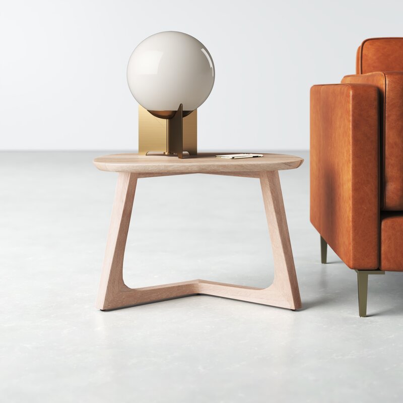 MAHIMART AND HANDICRAFTS Astor Solid Wood End Table