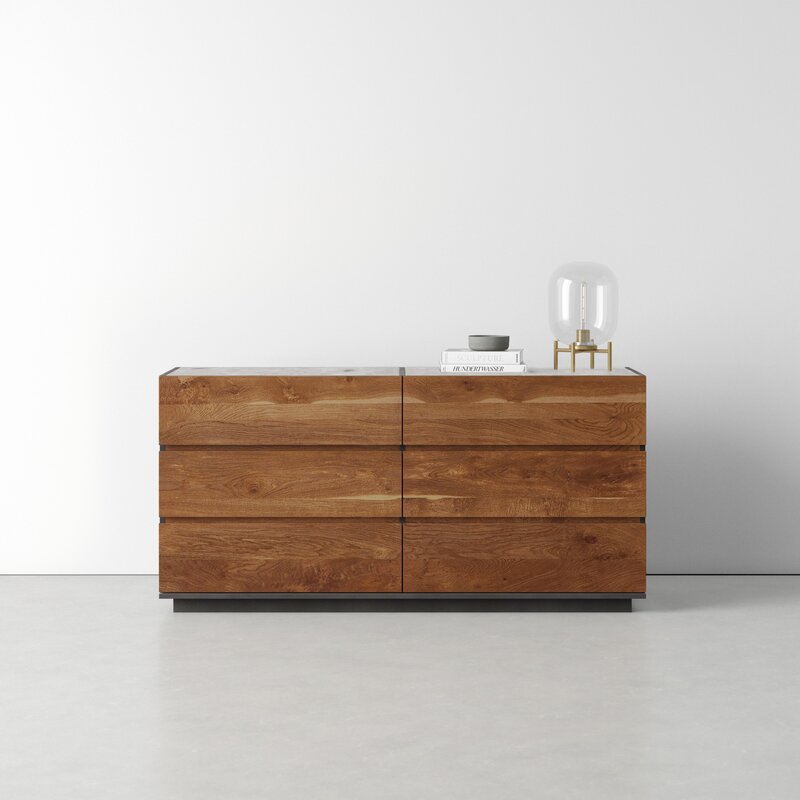 MAHIMART AND HANDICRAFTS Emilio 6 Drawer