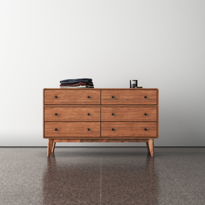 MAHIMART AND HANDICRAFTS Daymir 6 Drawer